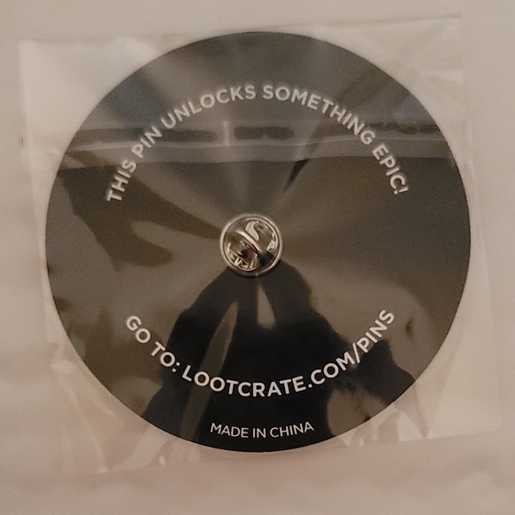 Loot Crate August 2016- Anti-Hero pin never opened - Picture 2 of 2